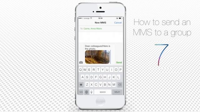 How to Send an MMS to a Group on iPhone смотреть онлайн