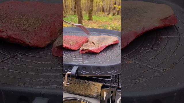 Стейки на походном гриле. Бутовский лес. Октябрь 2024г.mp4 смотреть онлайн