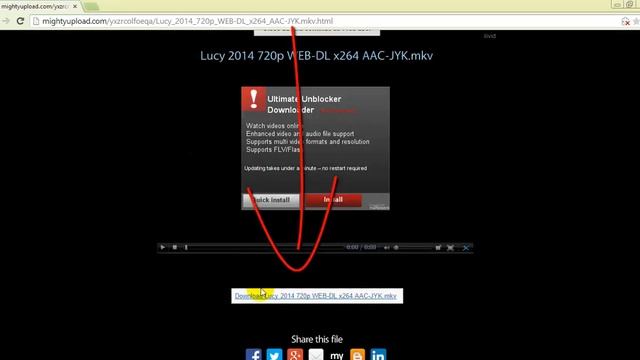 How to Download files in Mightyupload.com - วิธีการดาวน์โหลดไฟล์จาก Mightyupload.com смотреть онлайн