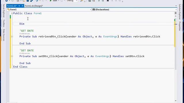 VB.NET DateTimePicker - Get and Set Date смотреть онлайн