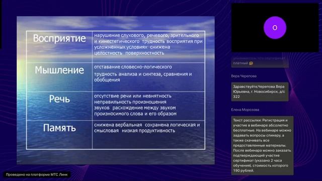 Общее представление категорий детей с ОВЗ и их особенности смотреть онлайн