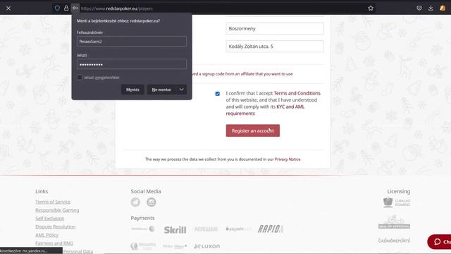 RedStar poker regisztrációs útmutató смотреть онлайн