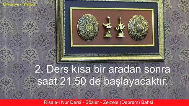 Risale-i Nur'dan Deprem Bahsi (10 Şubat) - #canlı #yayın #izle #deprem #Adıyaman #Gaziantep #Hatay смотреть онлайн