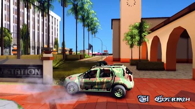 Dacia Duster Armmy Pack And Cleo Mod - GTA San Andreas _REVIEW смотреть онлайн