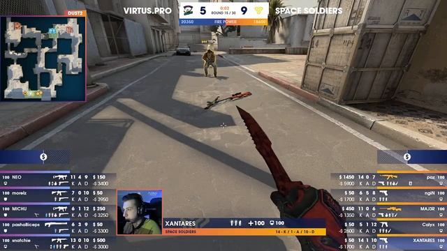 SPACE SOLDİERS VS VİRTUS PRO DUST 2 UNLOST BERK RİP TEPE SUNUMUYLA смотреть онлайн