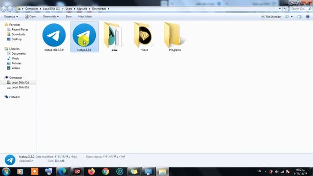 طريقة تحميل برنامج تليجرام لTelegramعلى جهاز الكمبيوتر واللاب توب مجانا برابط مباشر |عبدالرحمن عطا смотреть онлайн
