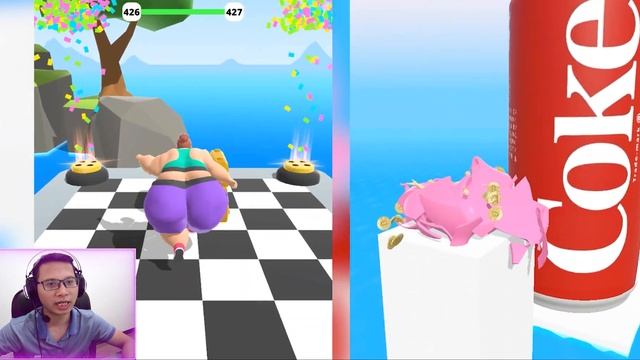 ▶️ Squeezy Girl 🆚 Fat 2 Fit | Relax Videos Walkthrough Gameplay iOS,Android All Levels Mobile Game смотреть онлайн