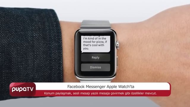 Facebook Messenger Apple Watch'ta! смотреть онлайн