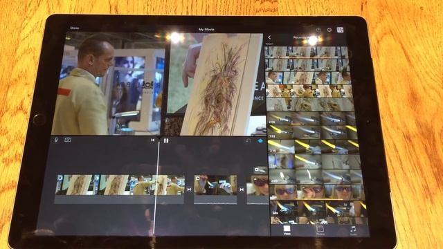 4K Editing in iMovie on the iPad Pro (UHD 3840 x 2160) смотреть онлайн