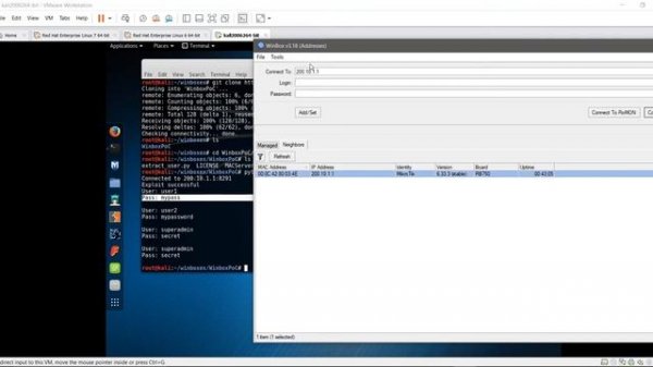 Lab #1 - Mikrotik Winbox Exploit