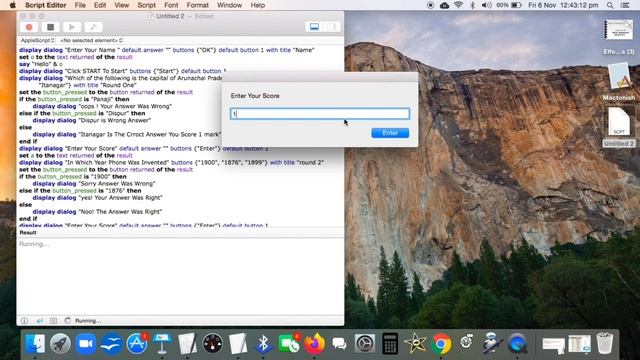 How To Make A Quiz App In Apple Script|| {For Mac} смотреть онлайн