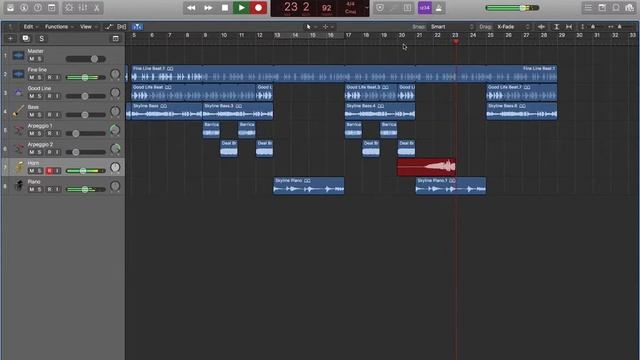 Logic Pro X 10.3 Lesson 2 (2/3) смотреть онлайн