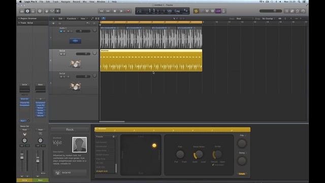 Logic Pro X Tutorials - Drummer tracks & Drum Kit Designer 1/4 смотреть онлайн