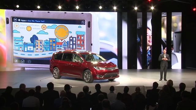 2017 Chrysler Pacifica: NAIAS 2016 Minivan Reveal Highlights смотреть онлайн
