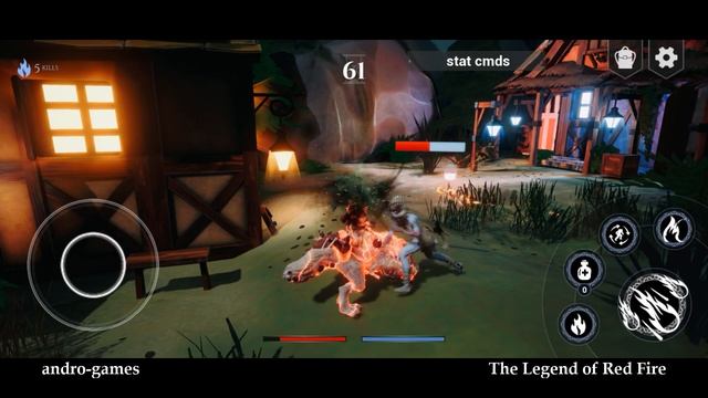 The Legend of Red Fire (by Виктор Карпук) - action game for Android - gameplay. смотреть онлайн