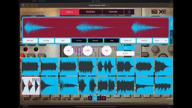 KOALA Sampler - QY70 Pack - 384 Samples by DMTcymatics - Let's Check Them Out - iPad Demo смотреть онлайн