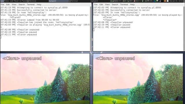 Syncplay demonstration смотреть онлайн