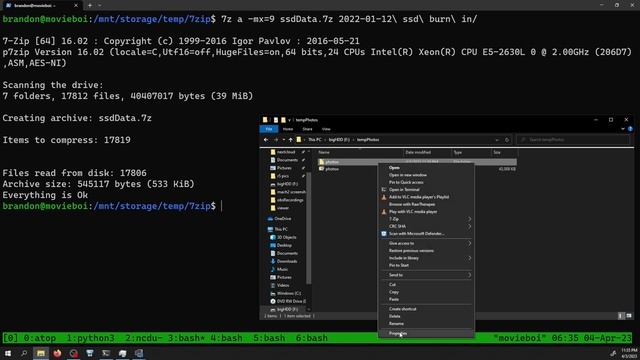 Ways to save space on a drive/NAS: Compression and Deduplication смотреть онлайн