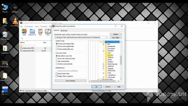 HOW TO ADD ARDUINO LIBRARY FOR PROTEUS смотреть онлайн