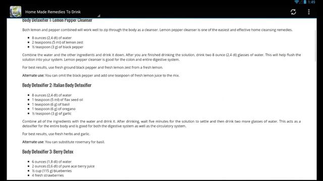'Simple Ways to Detox Your Body' Mobile App for Android Devices смотреть онлайн