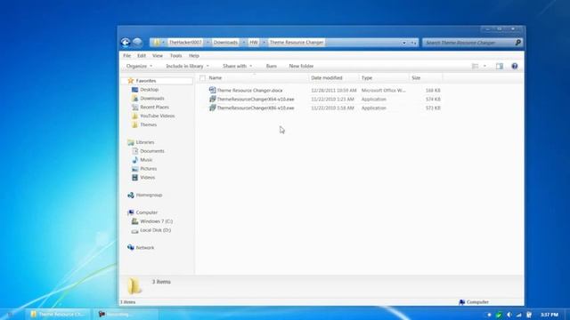 Transform Windows 7 to Alienware { Skin Pack for win7 } смотреть онлайн