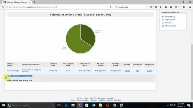 How to Create iSCSI volume with CHAP authentication in openfiler 2.99 Part-2 смотреть онлайн