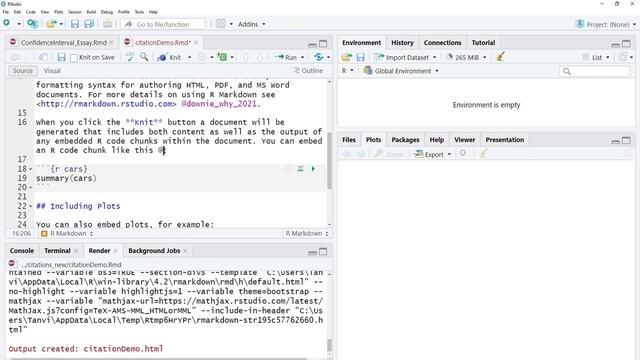 How to add citations in R markdown? смотреть онлайн
