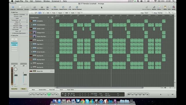 Computer Music - Logic Pro - Lil Wayne - 6'7 Remake [Without Vocals] смотреть онлайн