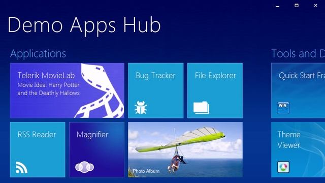 Live Tiles with Telerik Windows Forms Controls смотреть онлайн