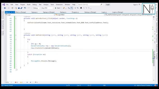 how to save data in c# windows application Part 7 смотреть онлайн