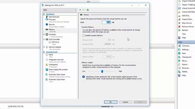 70-697 - Objective 2.2 - Part 7 - Configuring a Generation 2 Virtual Machine смотреть онлайн