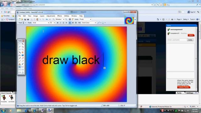 paint.net ho to make letters in rainbow смотреть онлайн
