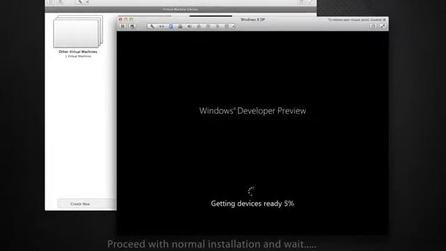 Windows 8 Development Preview as Virtual Machine on Mac OS X Lion смотреть онлайн