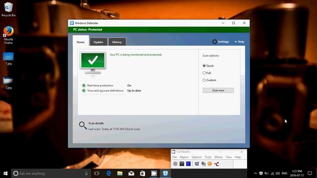 Anniversary update features Improved Windows Defender antivirus смотреть онлайн