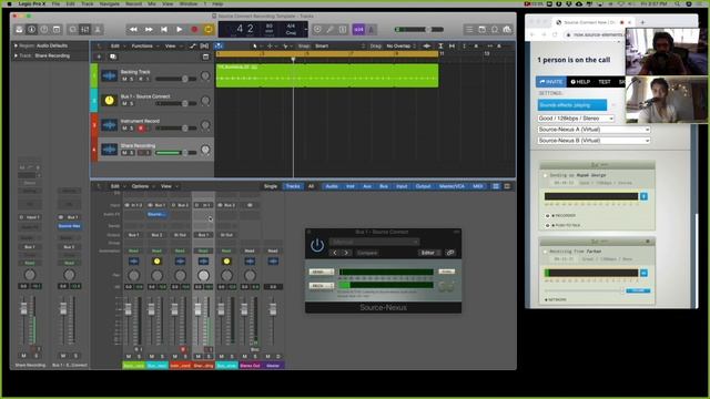 13. Recording with Source Nexus Pro in Logic смотреть онлайн
