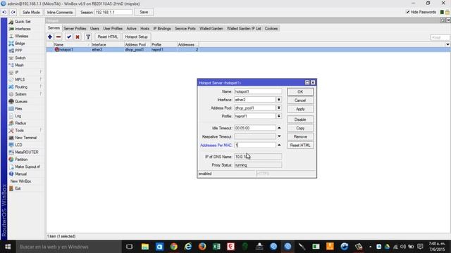 Configuracion Hotspot Mikrotik con Winbox смотреть онлайн