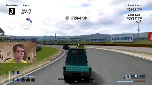 Gran Turismo 4 - Part 17 | Midget II Race смотреть онлайн