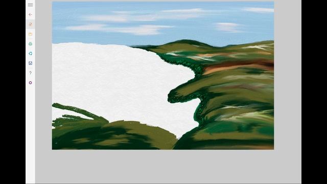 Digital painting tutorial on surface Pro 4 with Fresh Paint App. Series 5 смотреть онлайн