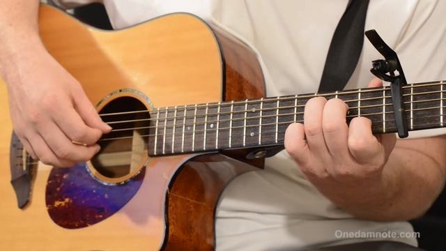 Practice Fleetwood Mac Landslide Chords Capo 5th Three Chords Slow смотреть онлайн