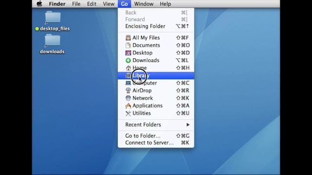 How To Open The Apple OSX Hidden Library Folder смотреть онлайн