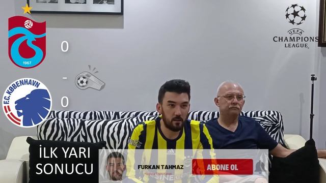 TRABZONSPOR 0-0 KOPENHAG MAÇA TEPKİ | ŞAMPİYONLAR LİGİNE VEDA.. FENERBAHÇE'Lİ TRABZON MAÇINI İZLERS смотреть онлайн