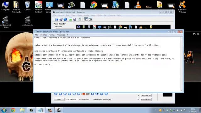 Video guida installazione Avidemux e taglio video смотреть онлайн