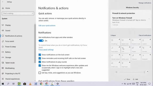 How to Manage Quick Action Buttons in Action Center on Windows 10 смотреть онлайн