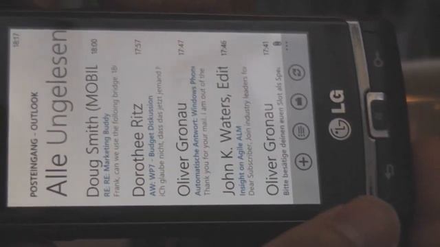 Windows Phone 7 - Demonstration der fertigen Version смотреть онлайн