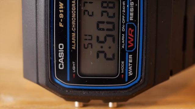 The Casio F91W I The only watch anyone needs? смотреть онлайн