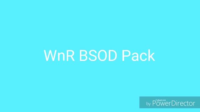 WnR BSOD Pack! смотреть онлайн