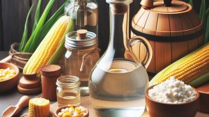 Самогон из кукурузного крахмала.