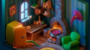 Уроки Blender с нуля – Основы программы Blender для начинающих. Создание стилизованной комнаты.