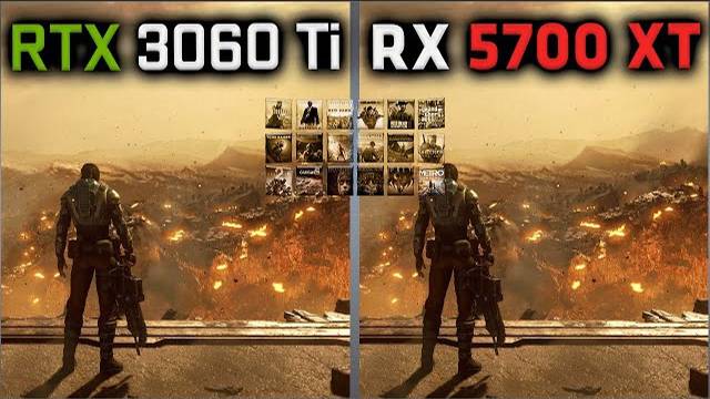 RTX 3060 Ti Vs RX 5700 XT Benchmark – 59 Tests