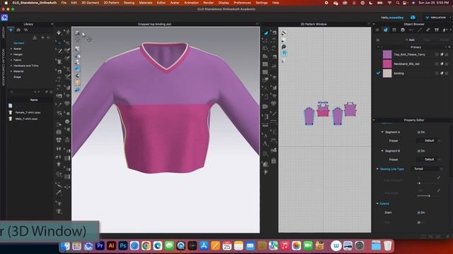 CLO Basic for Beginners | Why the Binding Does Not Work CLO 3D for MacOS смотреть онлайн